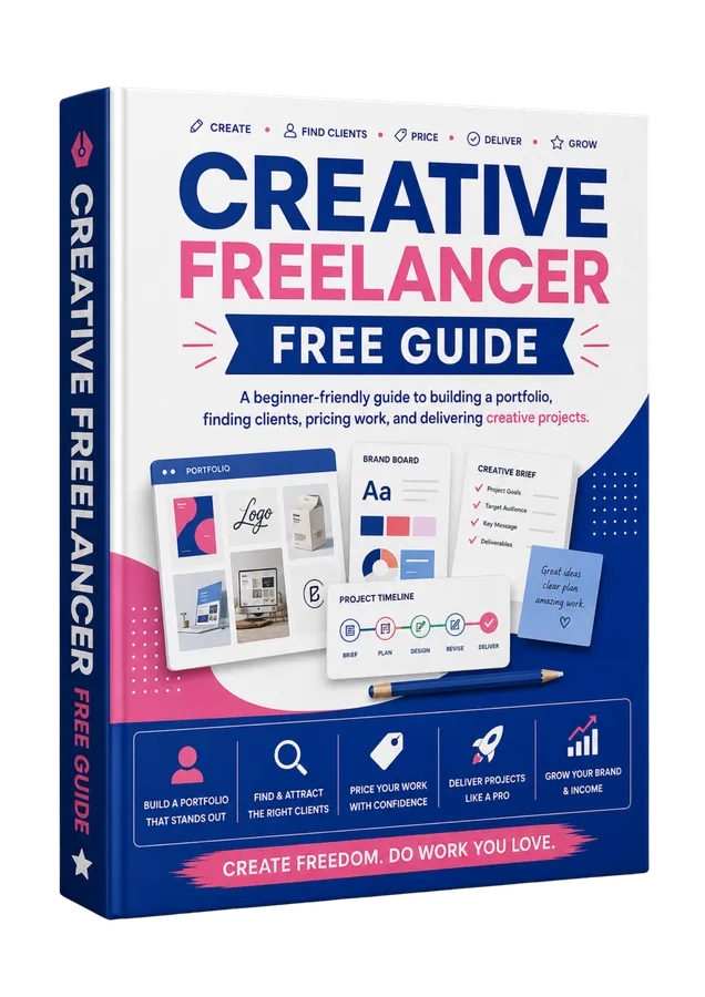 Creative Freelancer Free Guide for Beginners cover