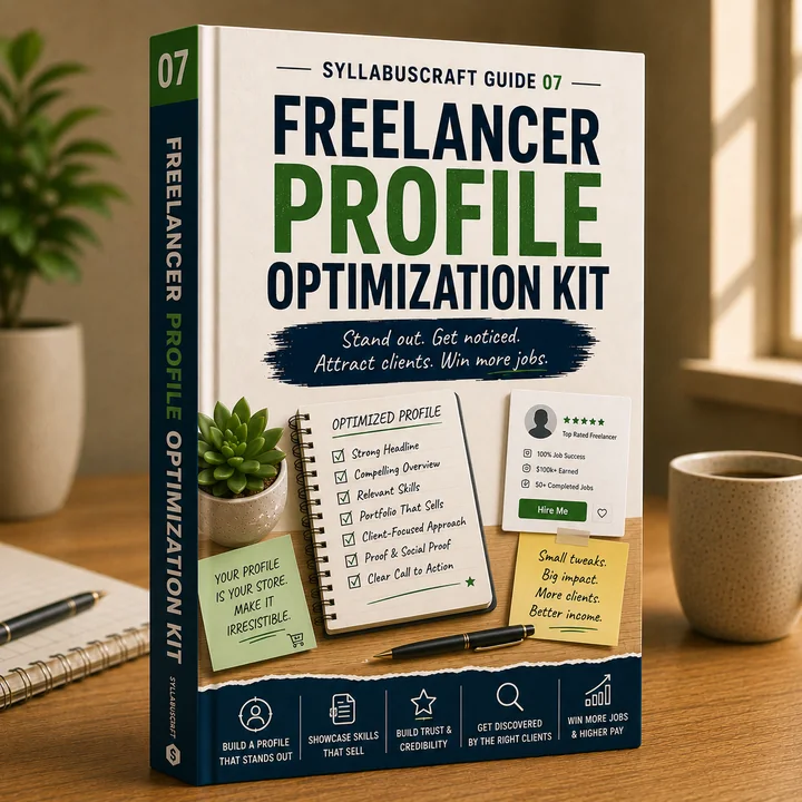 SyllabusCraft Guide 07: Freelancer Profile Optimization Kit cover