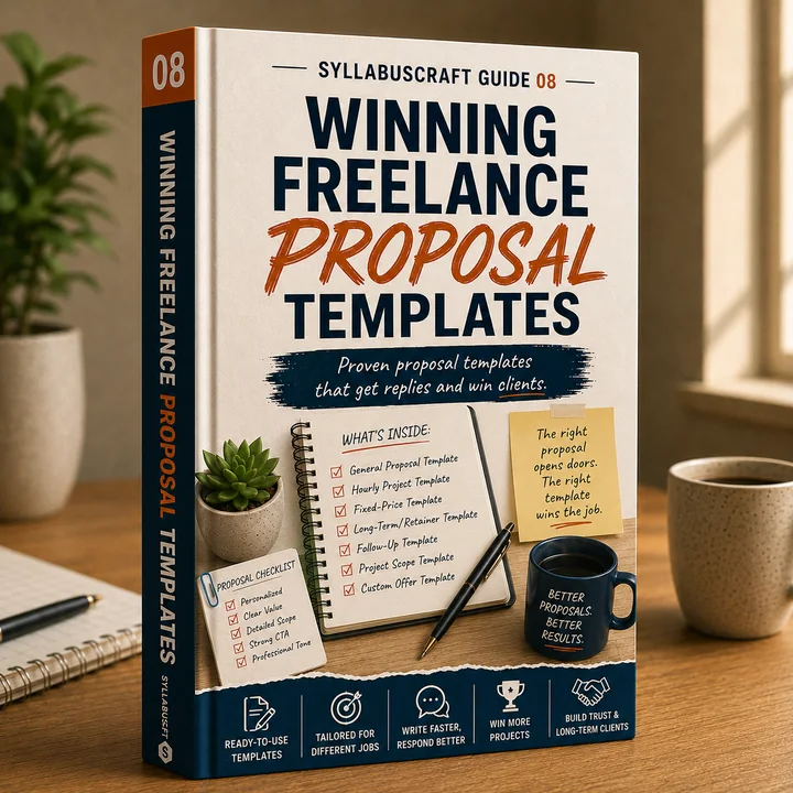 SyllabusCraft Guide 08: Winning Freelance Proposal Templates cover