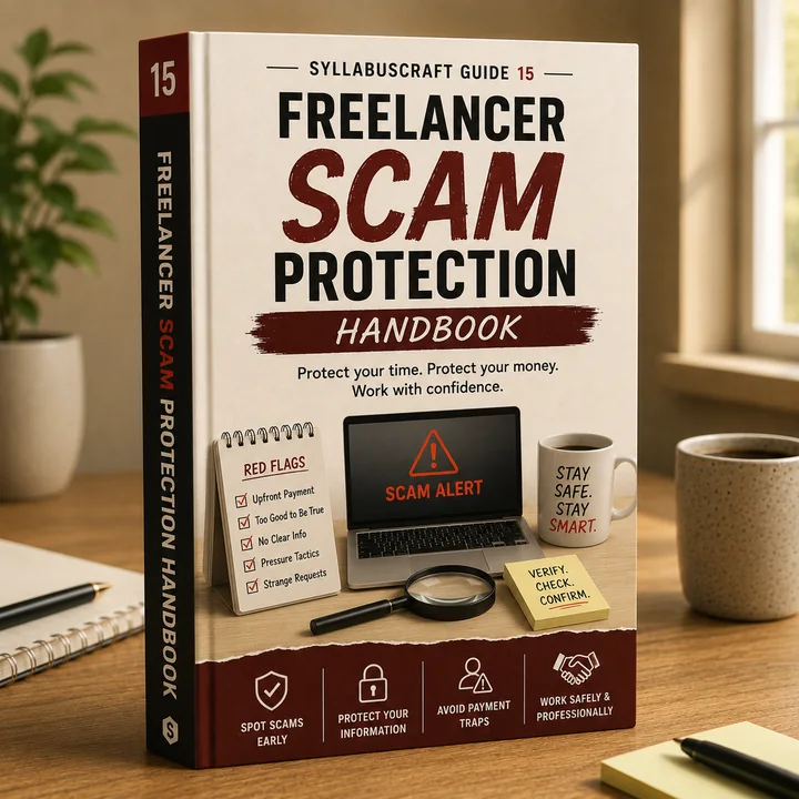 SyllabusCraft Guide 15: Freelancer Scam Protection Handbook cover