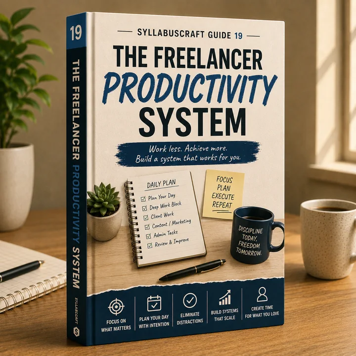 SyllabusCraft Guide 19: The Freelancer Productivity System cover
