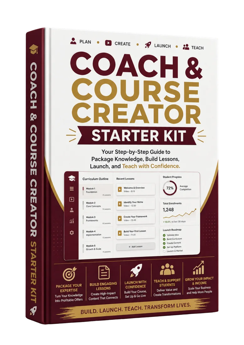 Coach and Course Creator Starter Kit cover