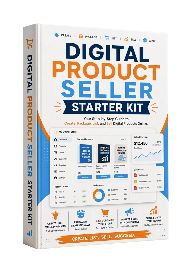 Digital Product Seller Starter Kit cover