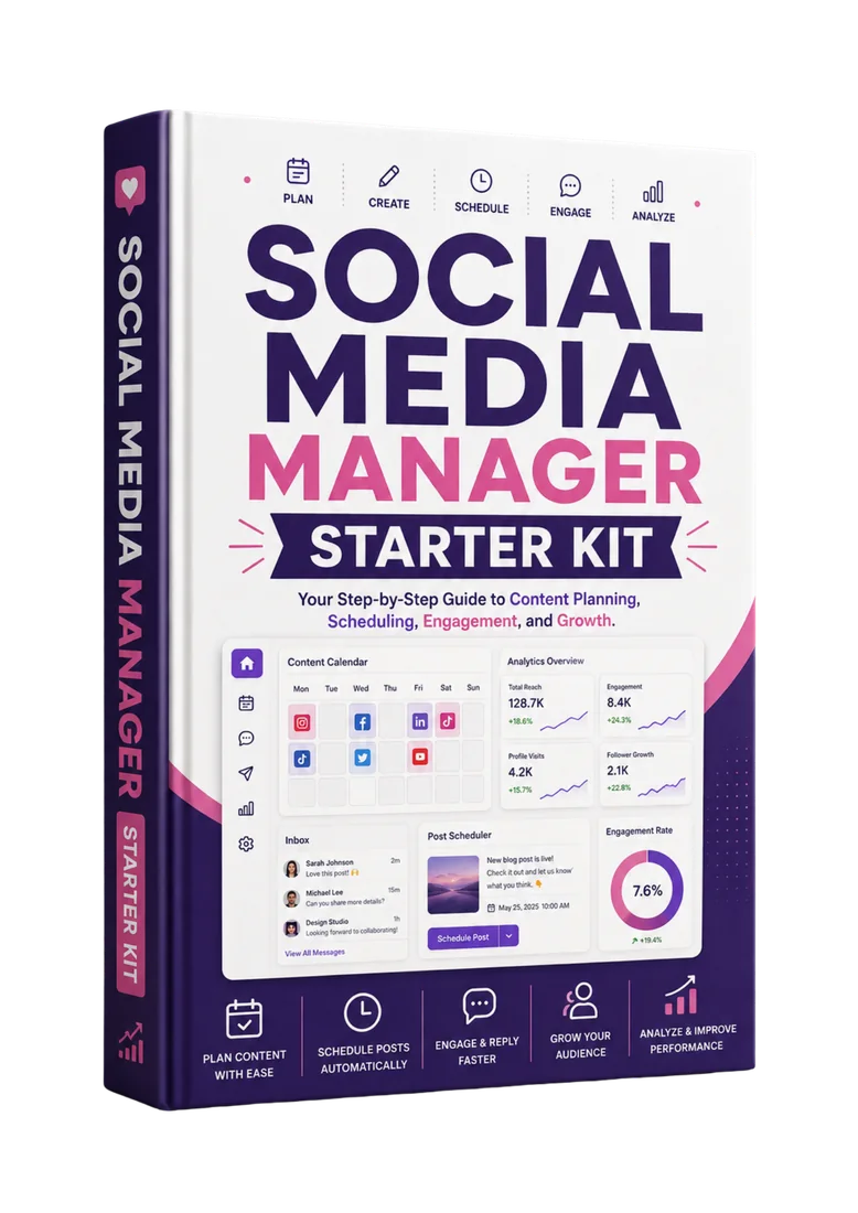 Social Media Manager Starter Kit cover