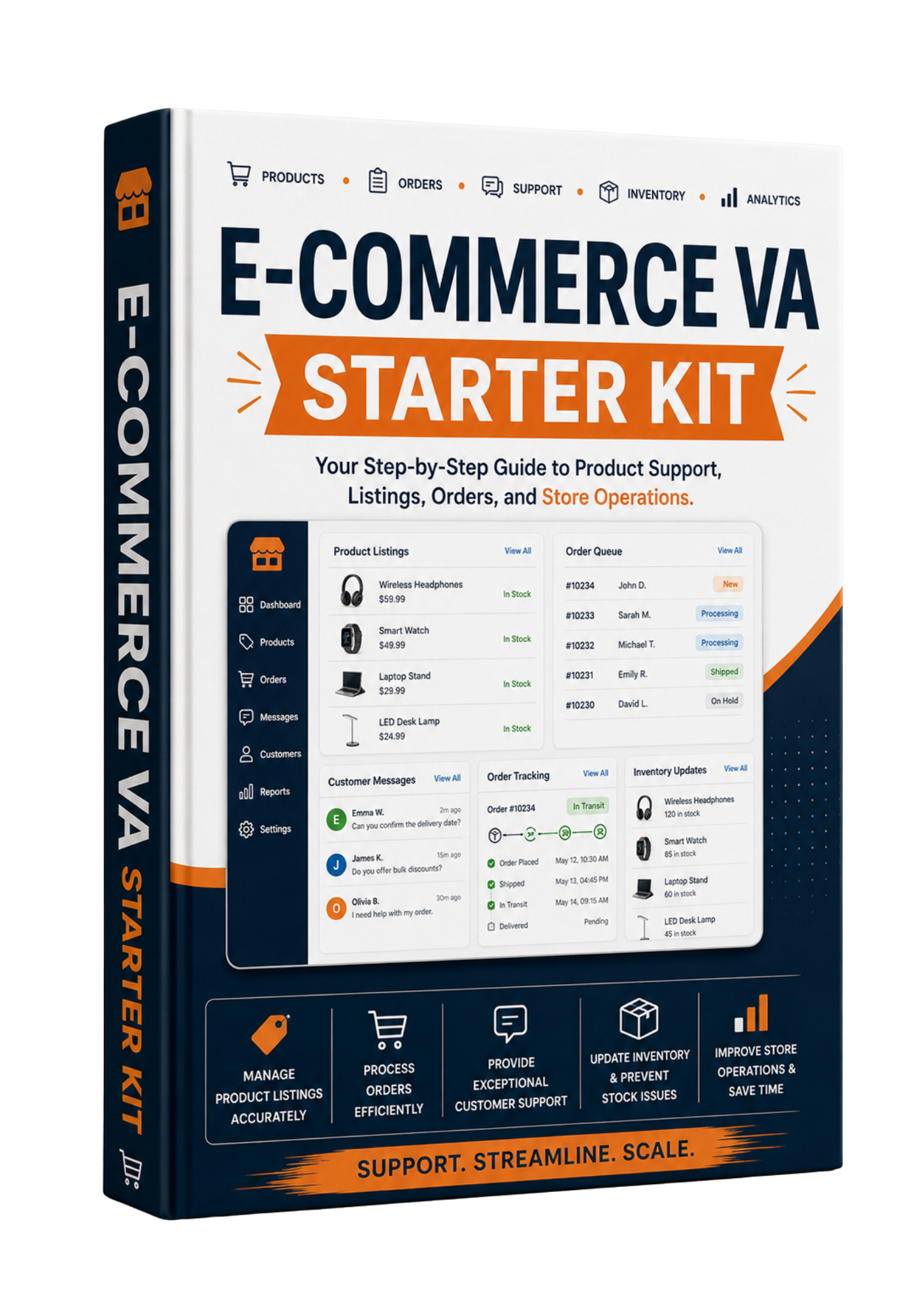 E-Commerce VA Starter Kit preview